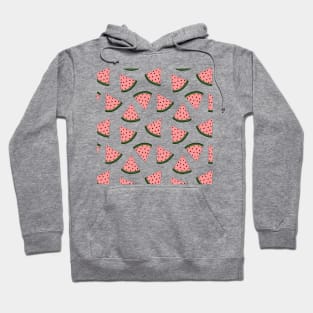 Cute watermelon hand drawn pattern Hoodie